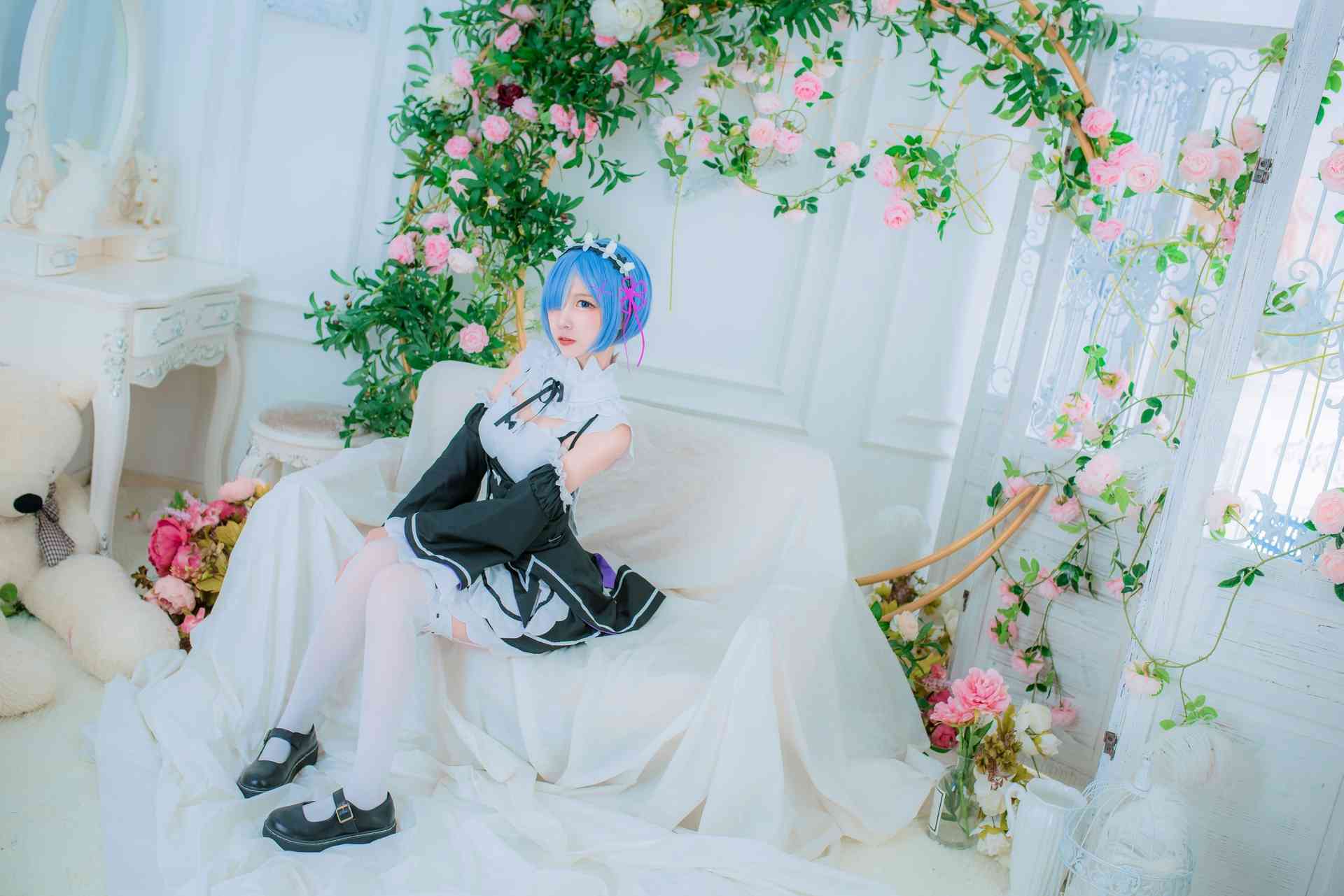 NO.026二佐Nisa蕾姆女仆作品集【33P】-可宝主